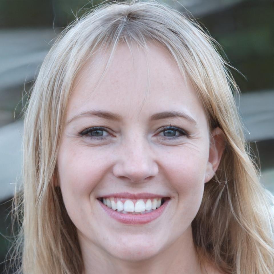 Retrato profesional de consultora financiera y formadora